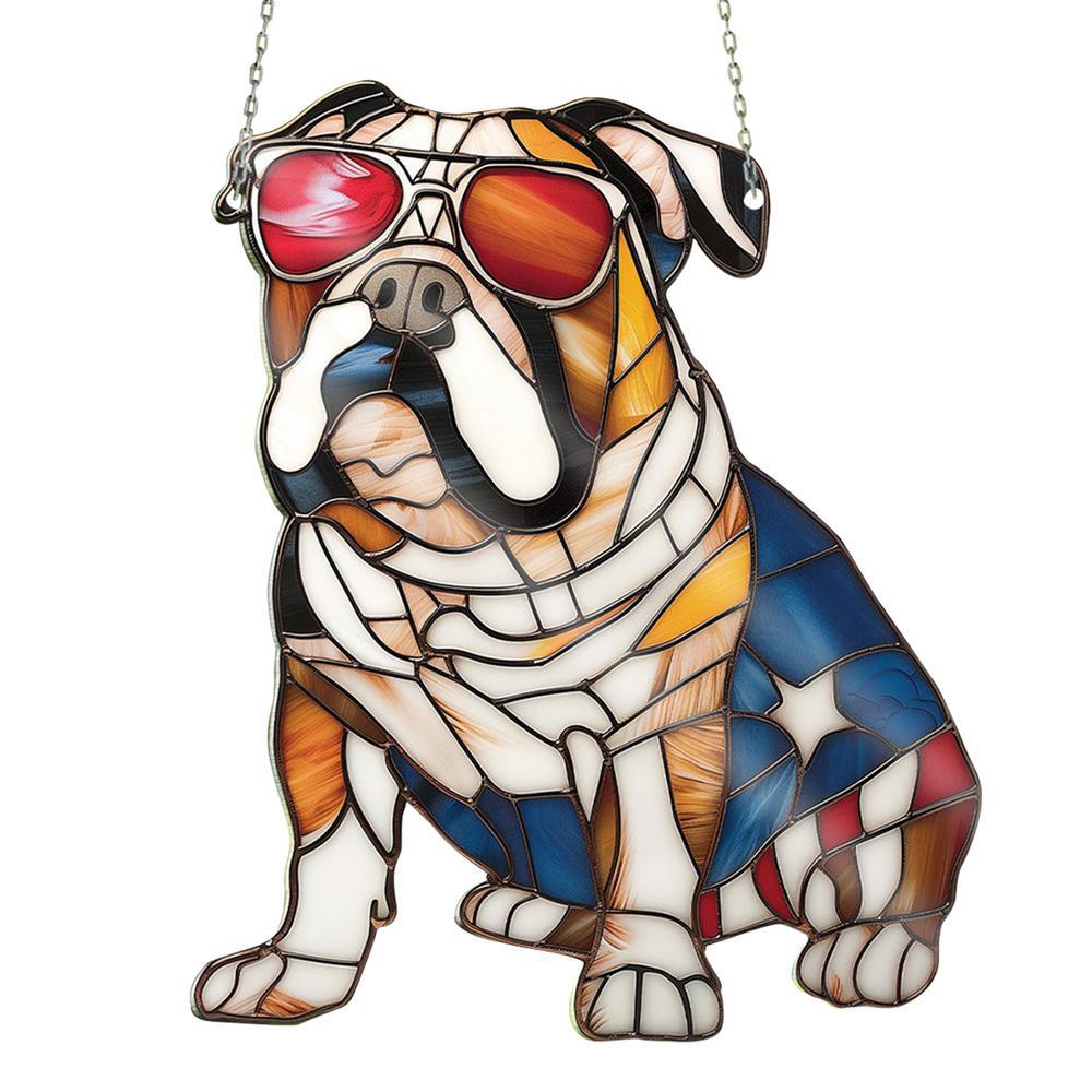 Colorful Mosaic Pendant for Dogs – Different Breeds Available