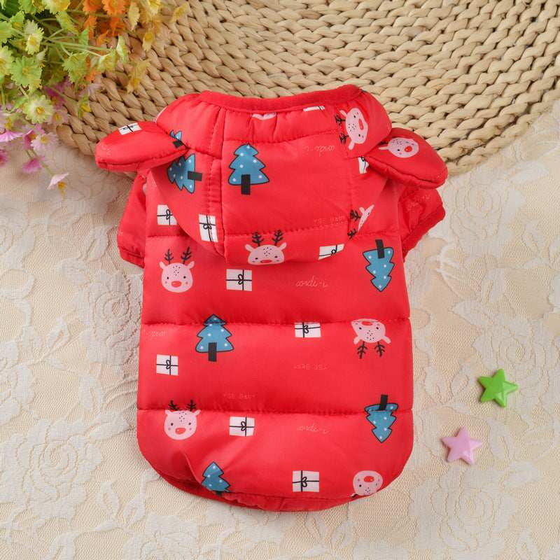 "ROAR" Dog Coat with Hood and Ears - Many Fun Styles
