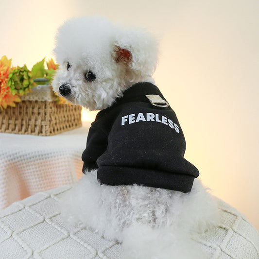 Maglione Invernale per Cani "Fearless" con Anello Guinzaglio