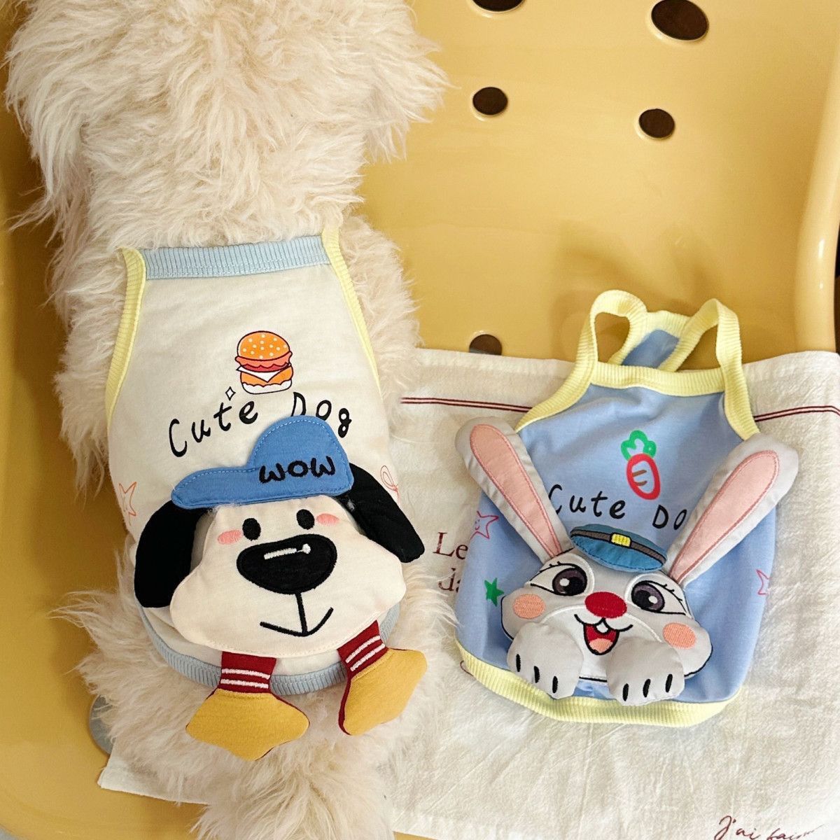 Canottierina per Cani Cute Dog | Maglietta Cane Smanicata Estate