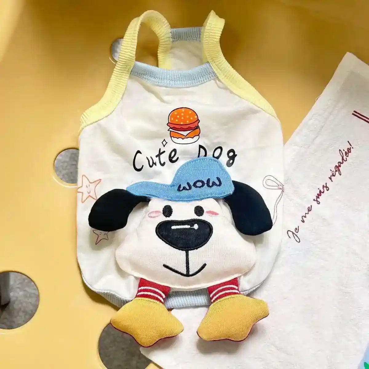 Canottierina per Cani Cute Dog | Maglietta Cane Smanicata Estate by Dog Moda