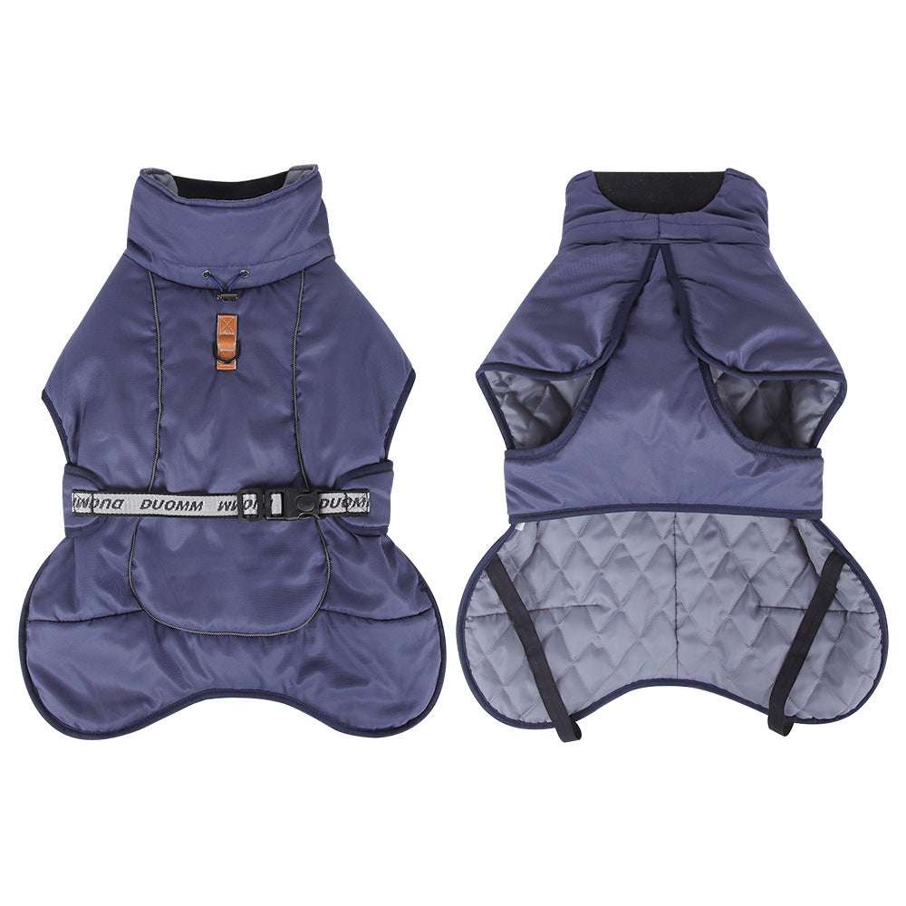 Cappotto Impermeabile per Cani Duomm | Antipioggia con Zampe | Dogmoda