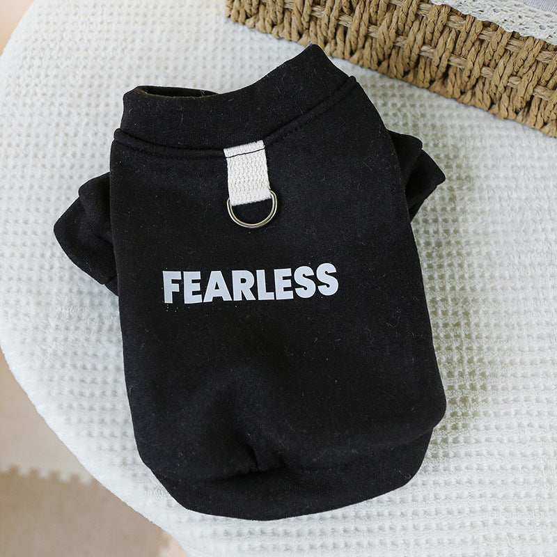 Maglione Invernale per Cani "Fearless" con Anello Guinzaglio