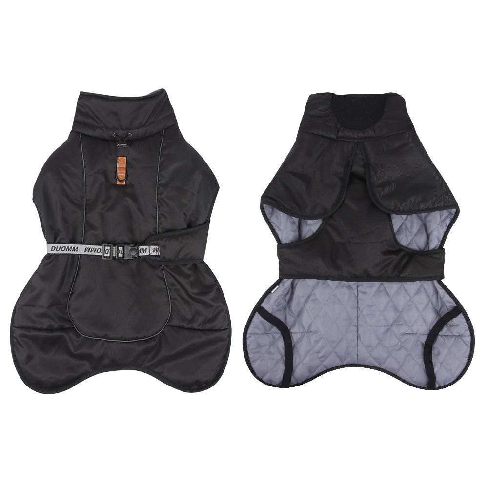 Duomm Wasserdichter Hundemantel | Regenmantel mit Pfoten | Dogmoda 