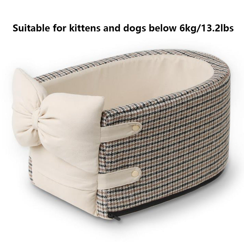 Dog Carrier with Removable Cushion – Comfortable and Versatile for Travel and Home