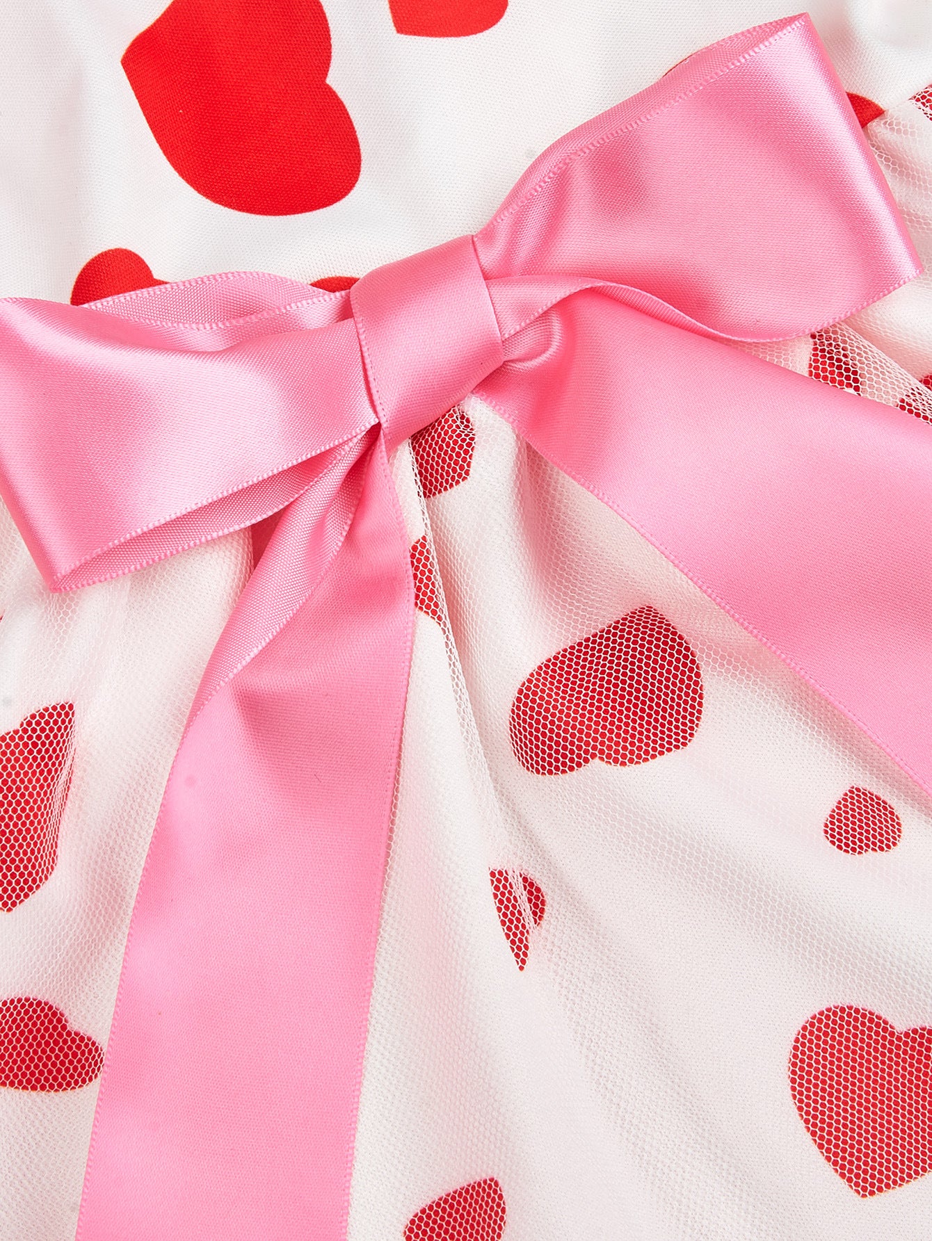 Vestito per cani "San Valentino" con cuori e gonnellina | DogModa