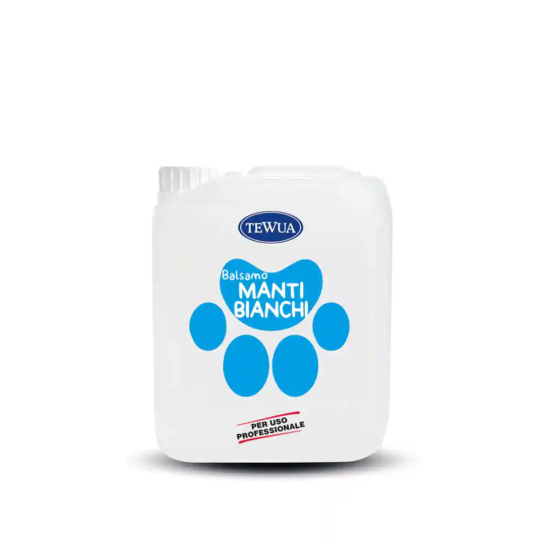 Baume pour pelages blancs ravivant 5L - Chiens et Chats