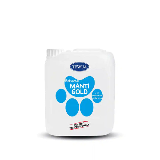 Balsamo Manti Gold Ravvivante 5L - Cani e Gatti by Dog Moda Professional