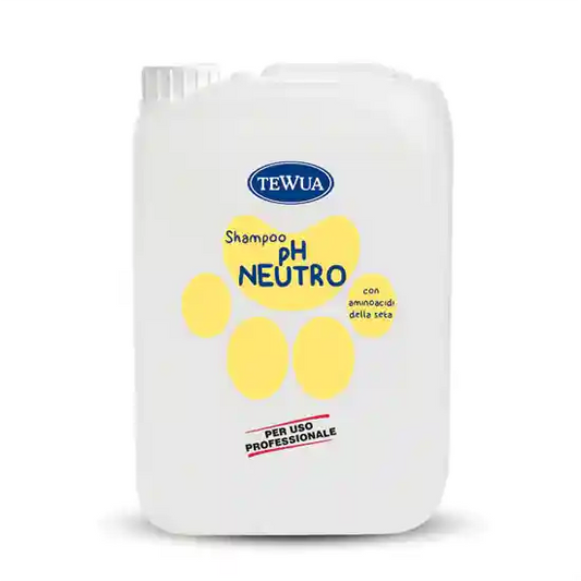 Shampoo pH Neutro Professionale 10L - Tutti i Manti by Tewua