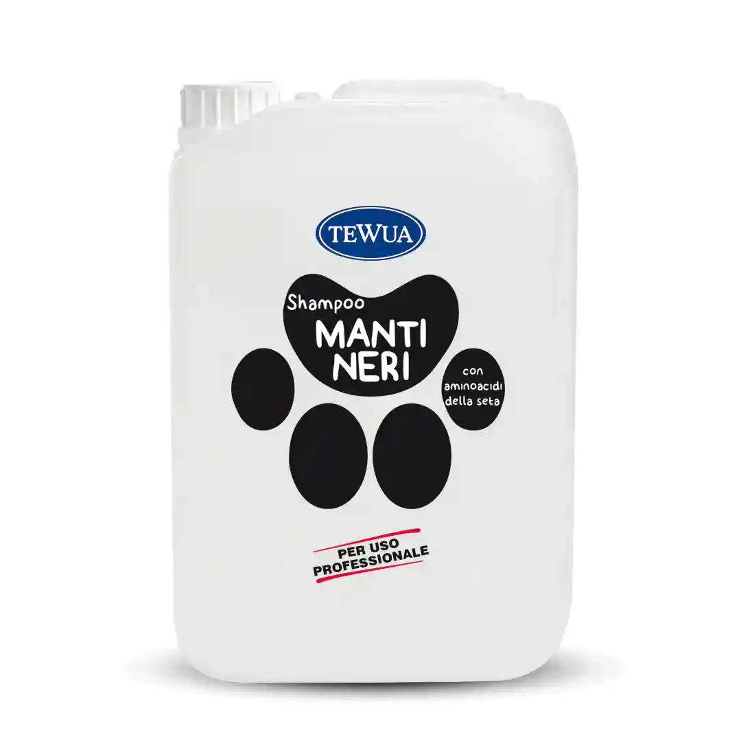Shampoo Manti Neri Ravvivante 10L - Nero Intenso by Tewua