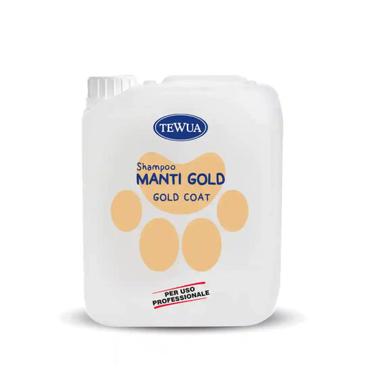 Shampoo Manti Gold Nutritivo 5L - Tonalità Dorate by Tewua