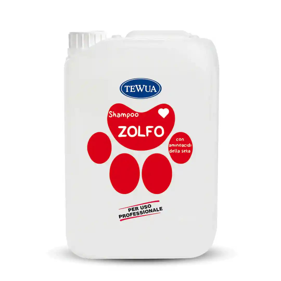 Shampoo Zolfo 10 Lt - Trattamento Seborrea Cani Gatti by Dog Moda