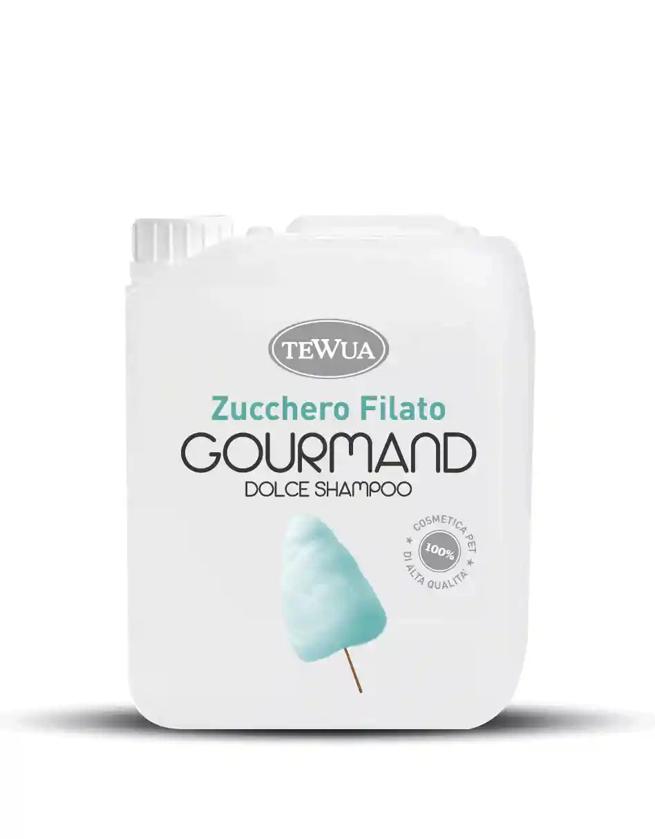 Shampoo Gourmand Zucchero Filato 5L - Profumato by Dog Moda