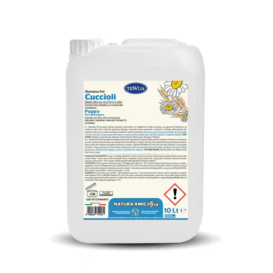 Shampoo Cuccioli Delicato 10L - Camomilla e Avena Bio by Dog Moda Professional