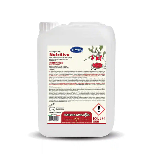 Shampoo Nutritivo Bacche Goji 10L - Manti Secchi by Dog Moda