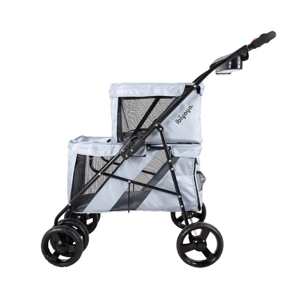 Ibiyaya Double Decker Dog and Cat Stroller