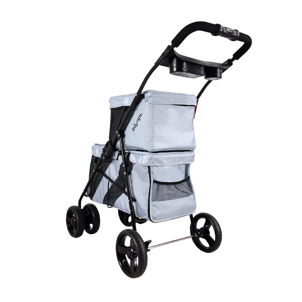 Ibiyaya Double Decker Dog and Cat Stroller