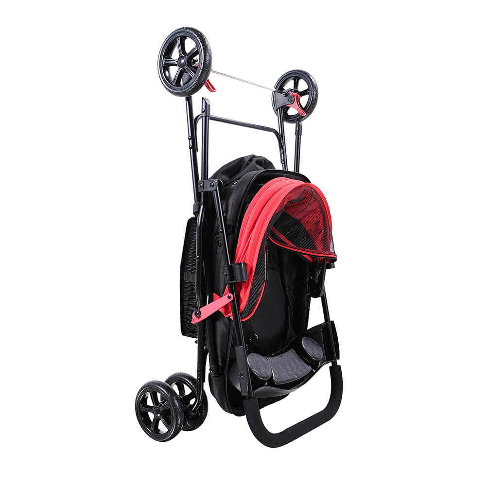 Ibiyaya Easy Strolling Dog and Cat Stroller – Simple and Lightweight