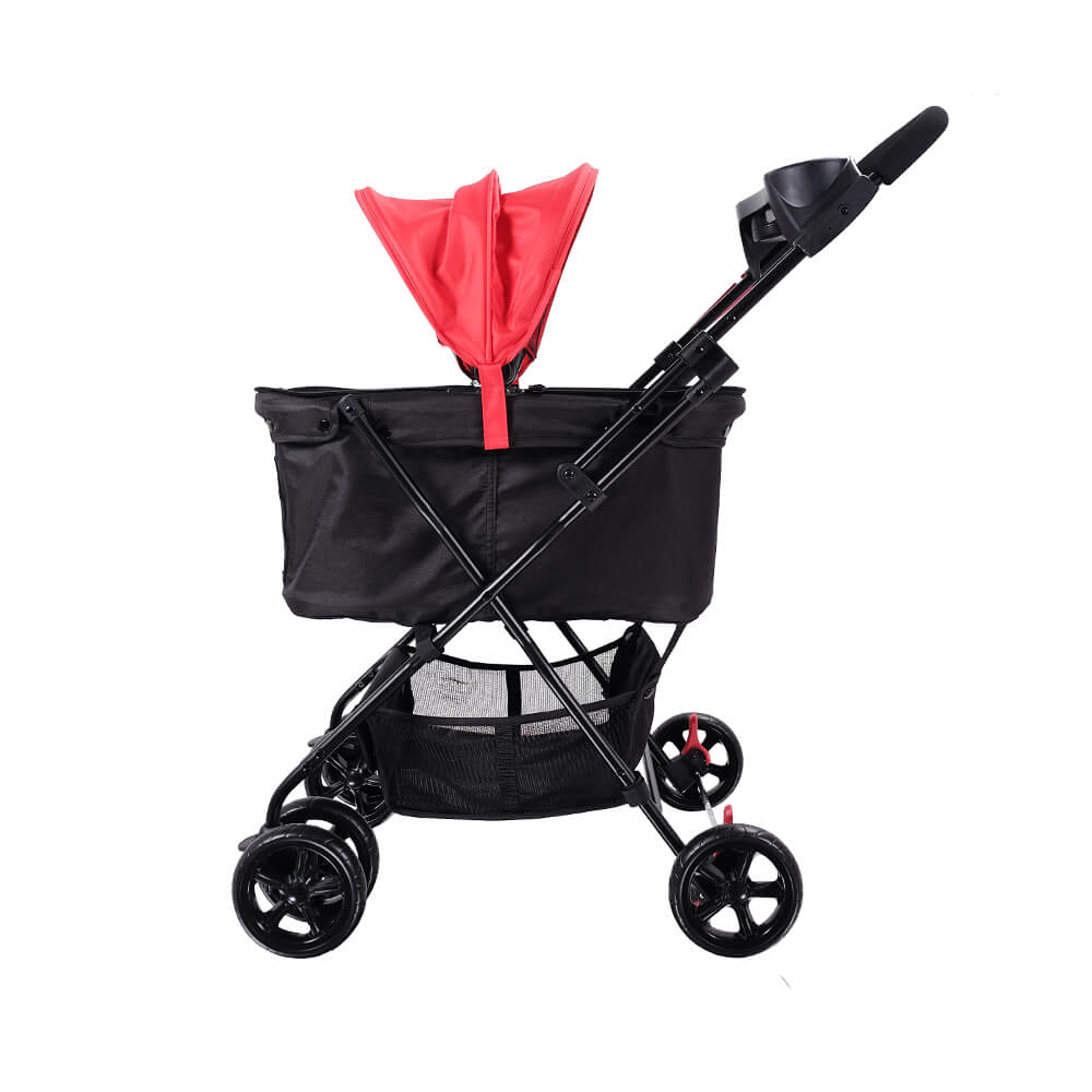 Ibiyaya Easy Strolling Dog and Cat Stroller – Simple and Lightweight