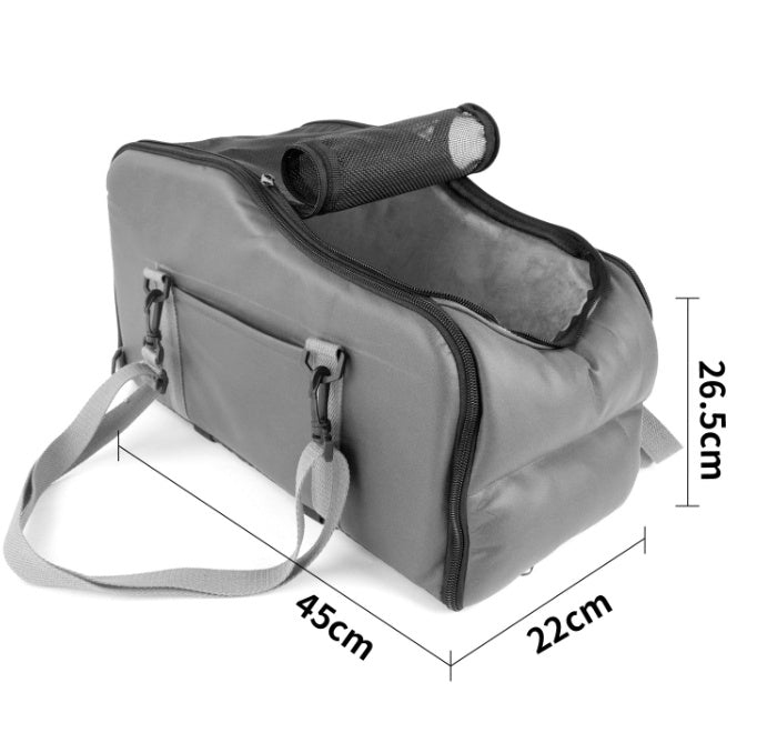 Cuccia Auto per Console Centrale - Pile Caldo e Retina Sicura