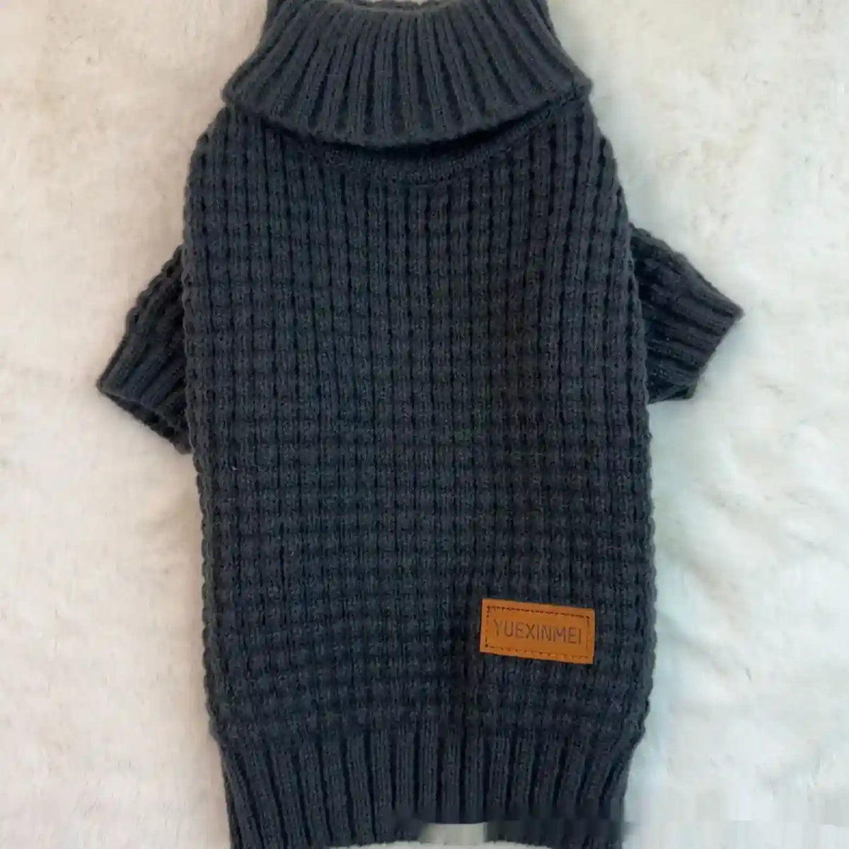 Maglione per Cani Collo Alto - Morbido Peluche per Barboncini e Maltesi by Dog Moda
