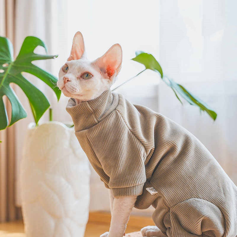 Felpa Pile Gatto Sphynx Devon - Calda e Morbida by Dog Moda