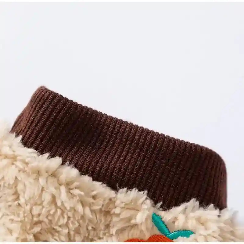 Tutina Fuzzy Ricamata Frutta per Cani - Morbida e Calda by Dog Moda