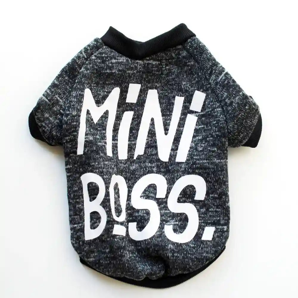 Felpa in Pile per Cani - Sweet, Mini Boss, Bacon by Dog Moda