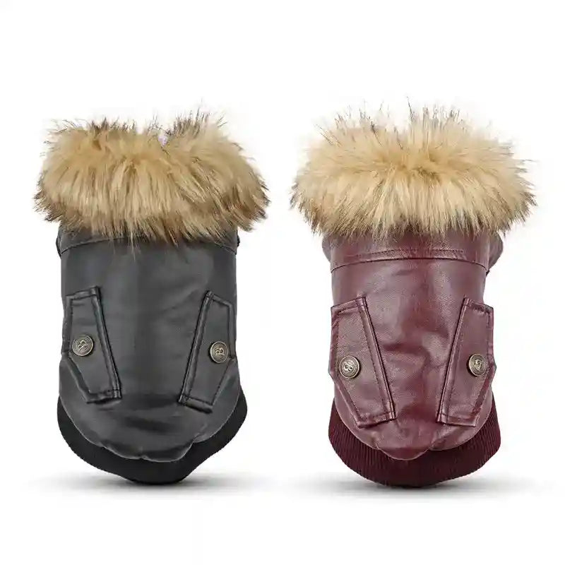 Cappotto Invernale per Cani Impermeabile con Pelliccia by Dog Moda