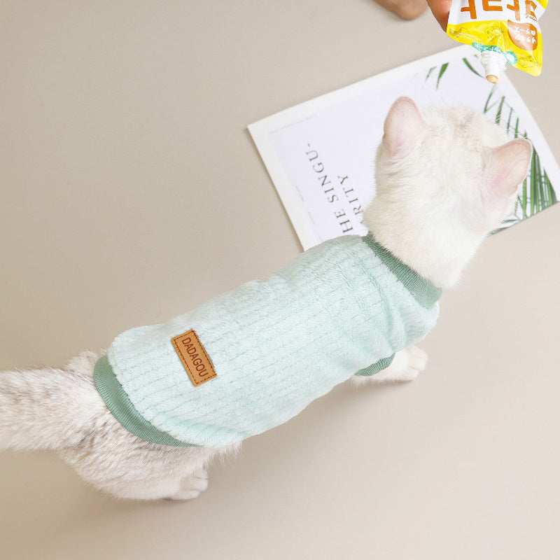 Maglietta Gatto Sunnyflower – Colori Pastello Traspiranti