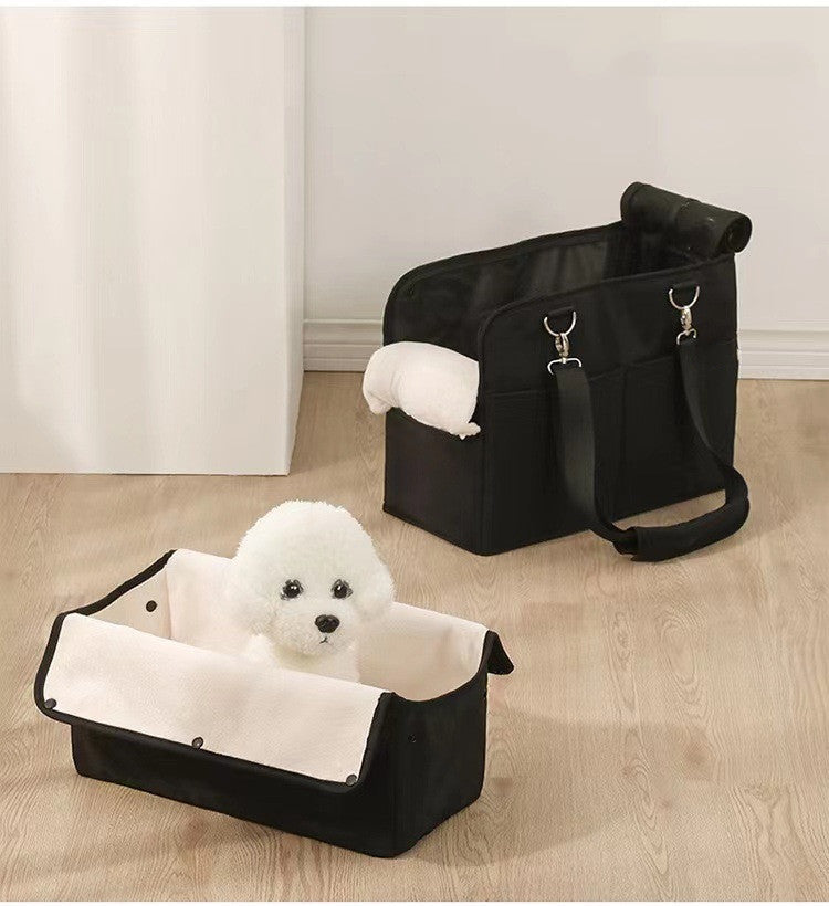 Dog Carrier Bag with Shoulder Strap "Paris" - Elegance and Comfort on the Go