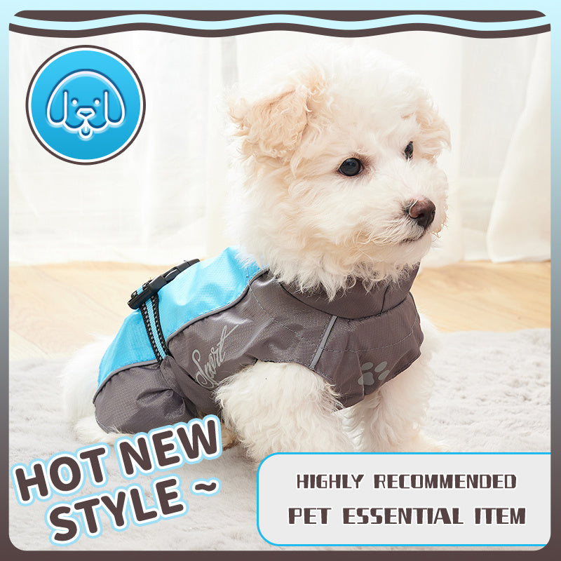 Impermeabile per Cani Modello "Sport"  - Puppy Raincoat - Dog Moda