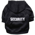 Sudadera con capucha para perros Security - Caliente y a la moda