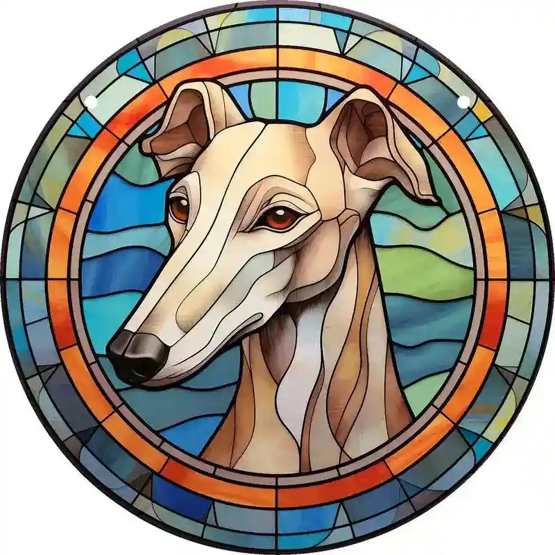 Pendaglio Cani Colorato con Catenella - Diverse Razze by Dog Moda
