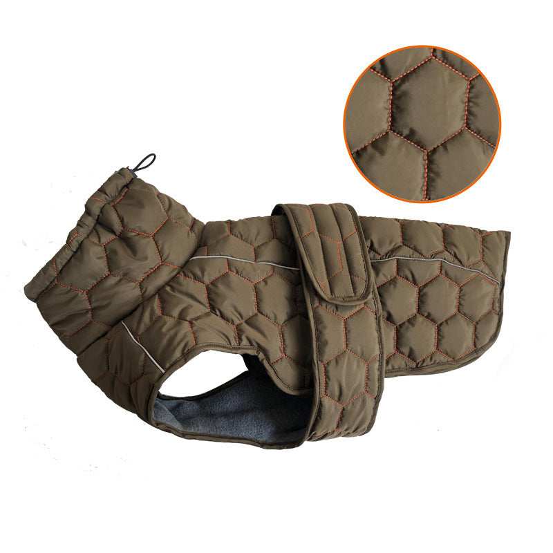 "Octagon" Medium Dog Down Jacket