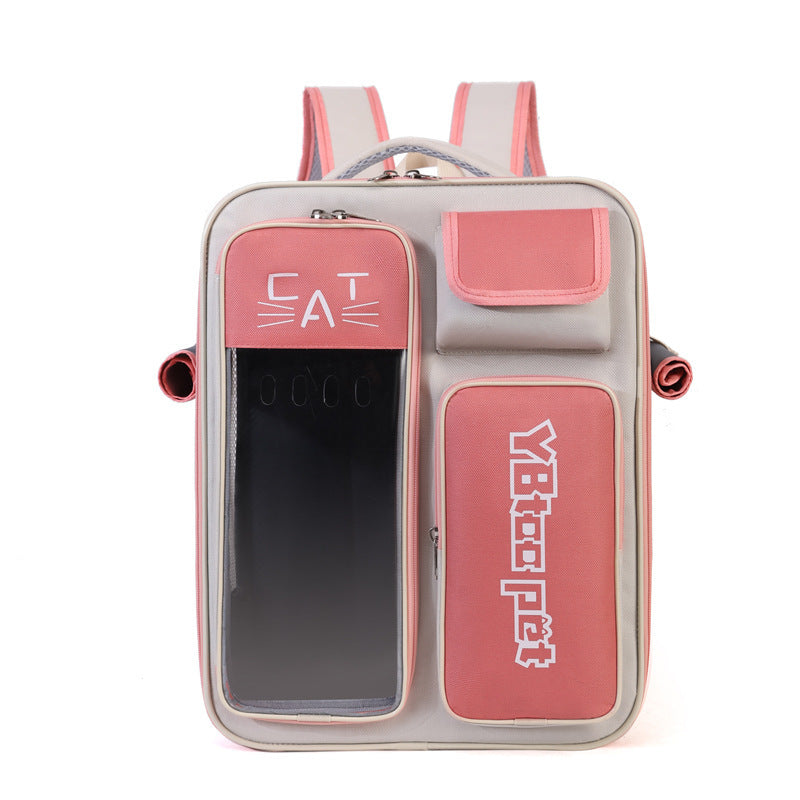 Zaino Trasportino per Gatti - Antigraffio e Idrorepellente