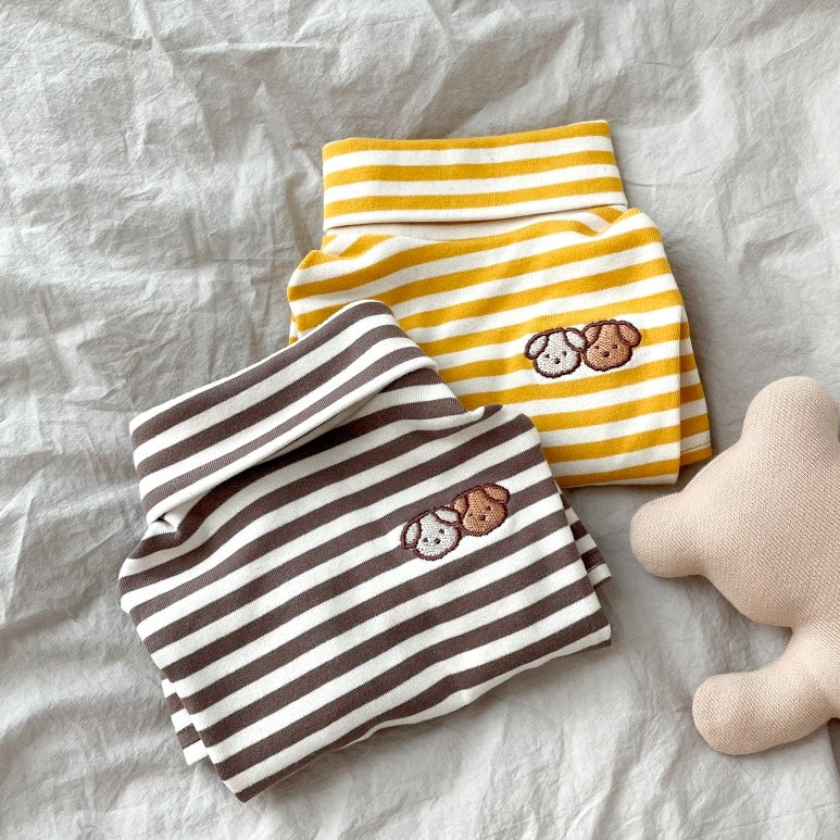 "Sunny Side" Striped Dog Shirt