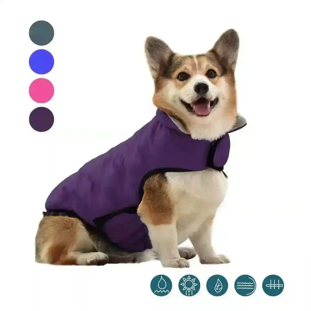 Cappottino per Cani Impermeabile con Cappuccio | Dogmoda by Dog Moda