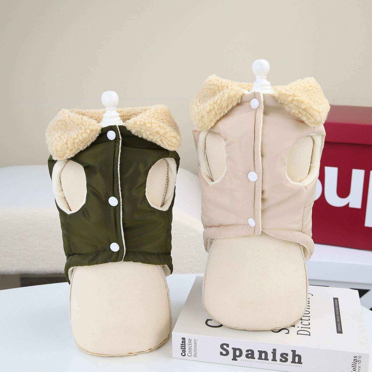 Cappottino Chill per Cani - Colletto Ecopelle, Stile Nordic