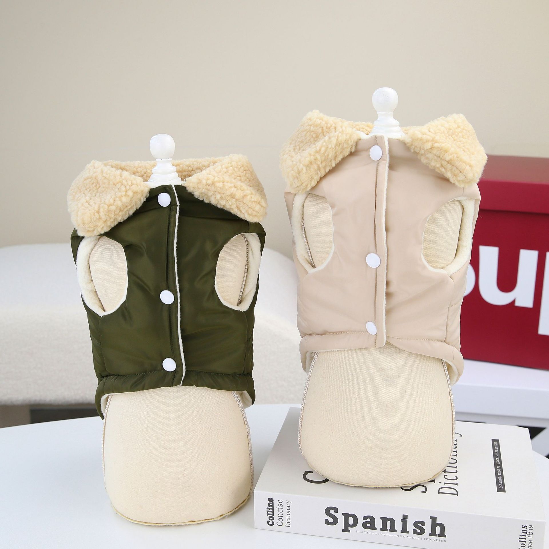 Cappottino Chill per Cani - Colletto Ecopelle, Stile Nordic