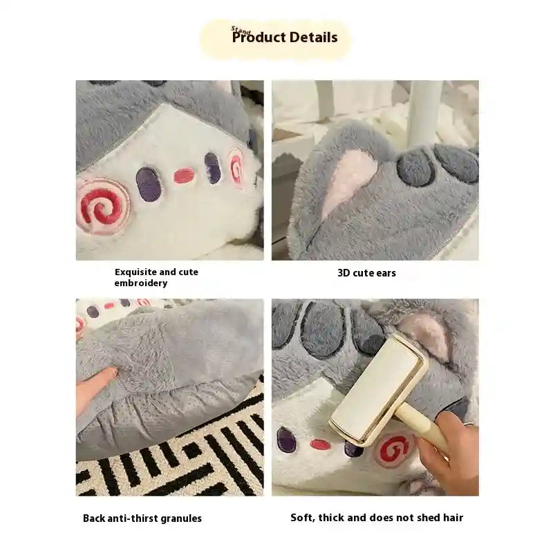 Katzenhaus mit verschiedenen Themen – Baum, Sofa und Kätzchen