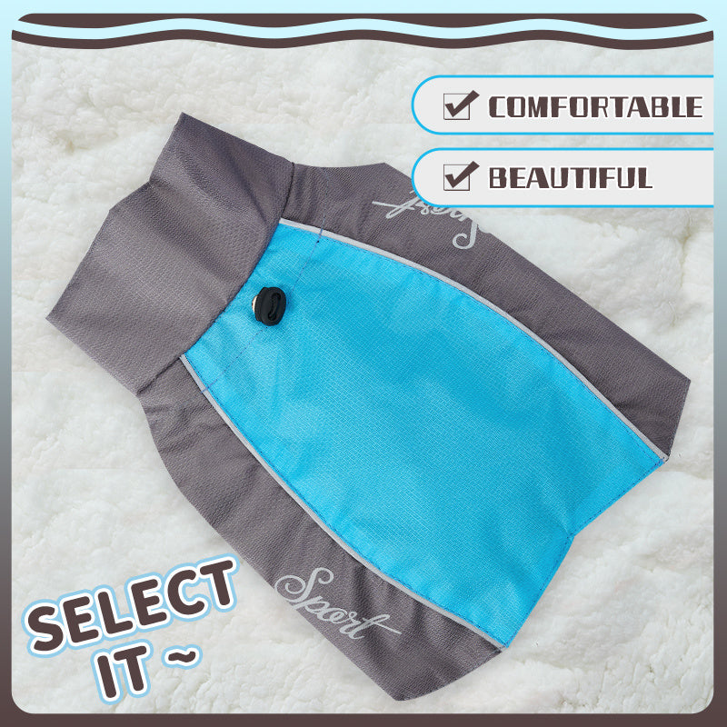Impermeabile per Cani Modello "Sport"  - Puppy Raincoat - Dog Moda