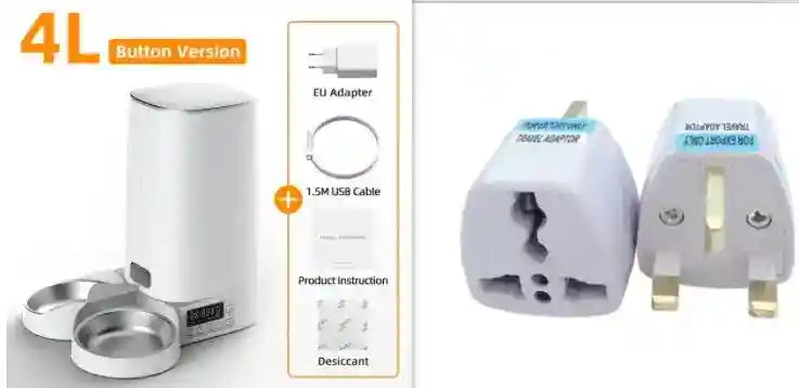 Distributore Automatico Cibo Cani Gatti 4L WiFi by Dog Moda