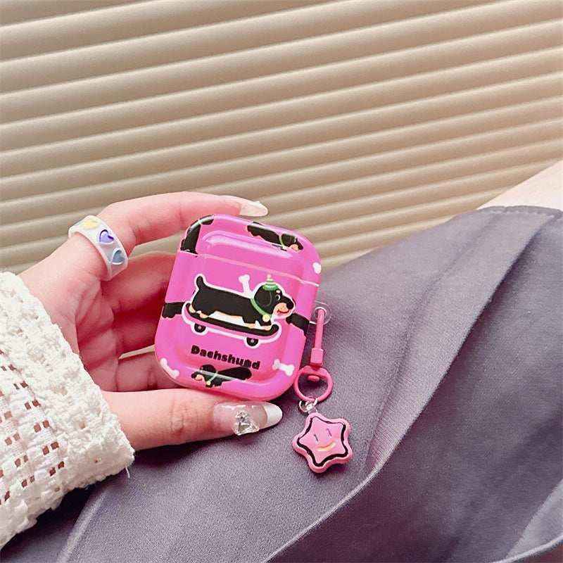 Cover AirPods TPU Fantasia Bassotto – Stile Cartoon Portatile by Dog Moda