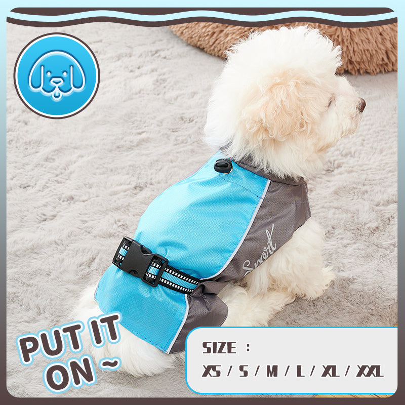 Impermeabile per Cani Modello "Sport"  - Puppy Raincoat - Dog Moda