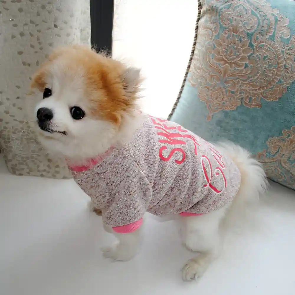 Felpa in Pile per Cani - Sweet, Mini Boss, Bacon by Dog Moda