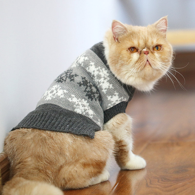 Cat Sweater – Soft, Warm and Available in Many Patterns