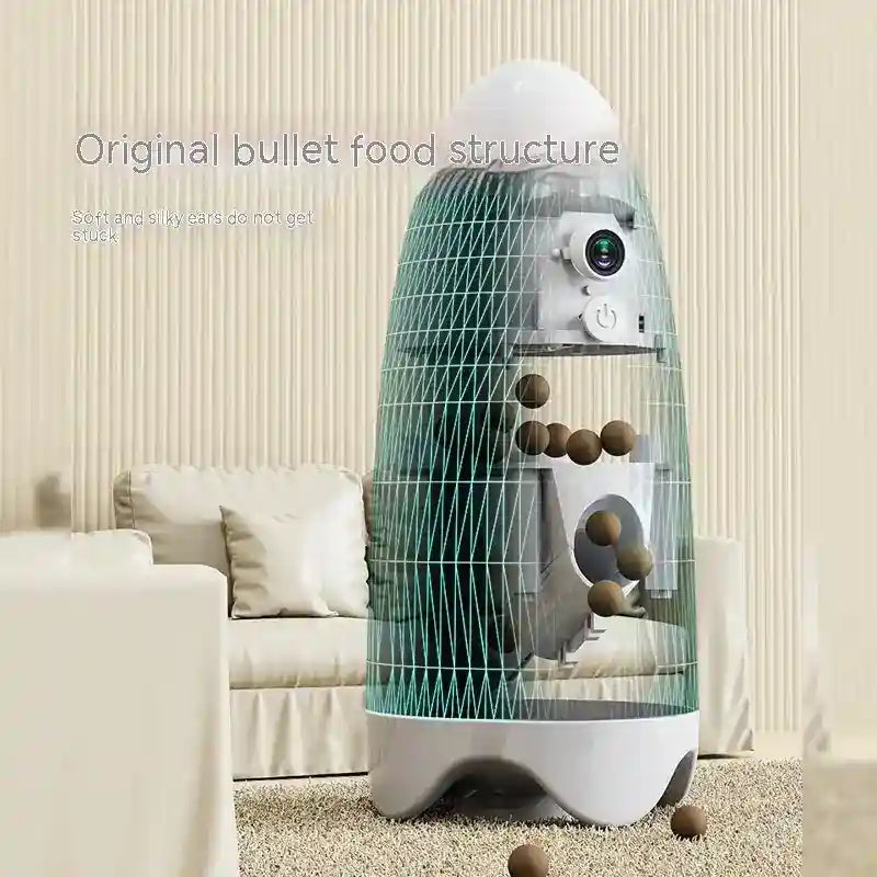 Telecamera Smart per Cani Gatti con Dispenser Cibo by Dog Moda