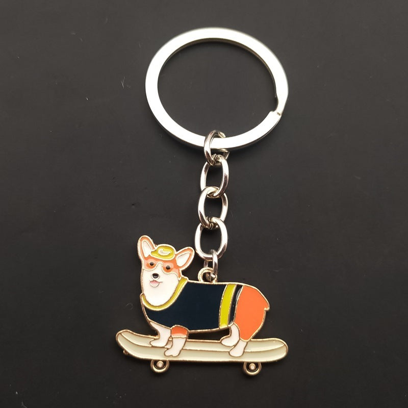 Portachiavi Corgi - Idea Regalo Originale per Amanti Cani