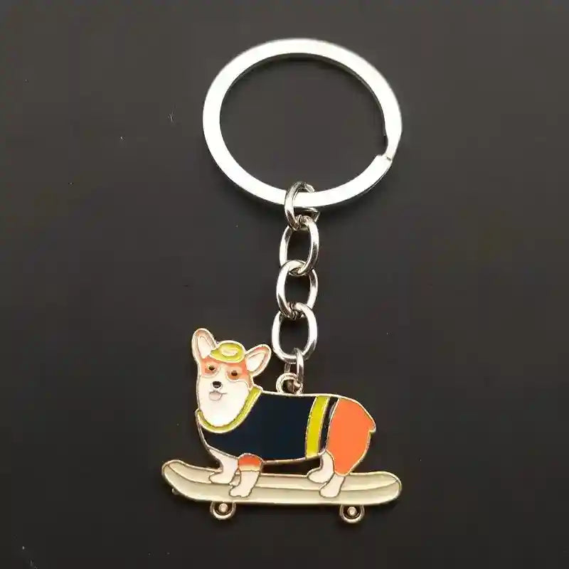 Portachiavi Corgi - Idea Regalo Originale per Amanti Cani by Dog Moda